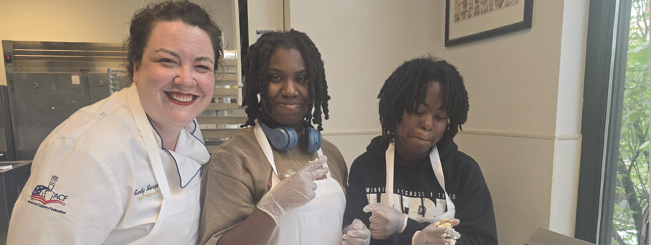 Early College Students at the Niagara Falls Culinary Institute